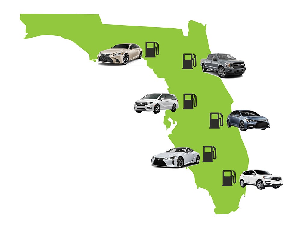 Most Fuel Effcient Cars in Fort Myers, FL