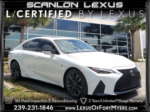 2021 Lexus IS 350 F SPORT in Fort Myers, FL - Scanlon Auto Group